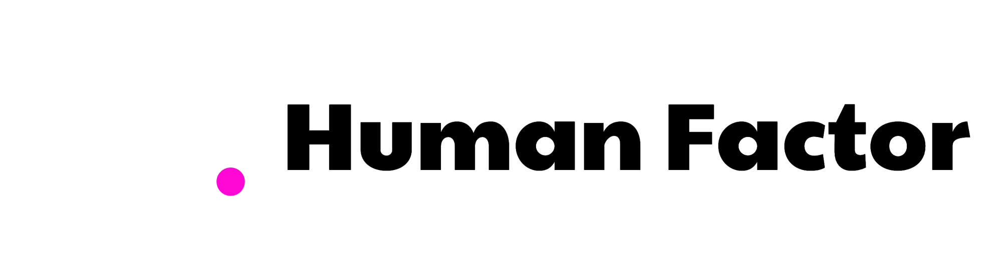 HUMAN FACTOR - logo header website