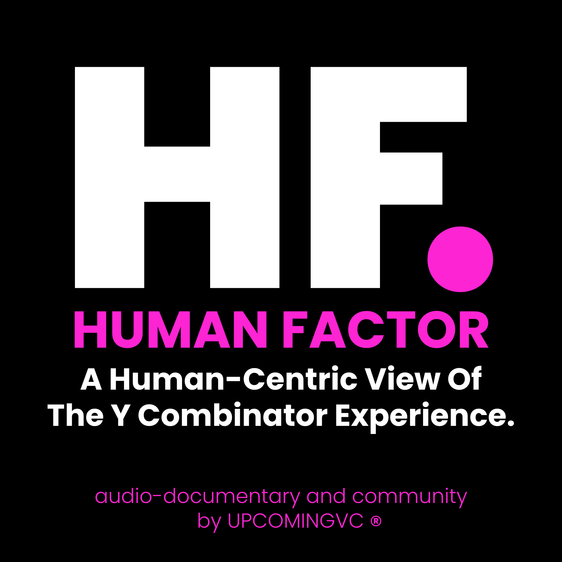 Human Factor - Square Art - A Human-Centric View Of The Y Combinator Experience.